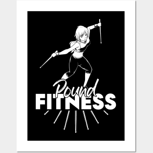 Workout with drumsticks - Pound Fitness Posters and Art